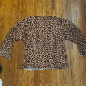 Zara Cheetah Blouse